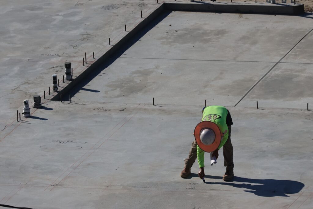 A construction worker